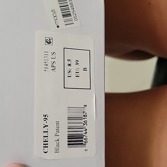 Woman 8.5 black high hills sandals - Picture 5 of 5